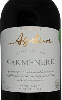 Agustinos Carménère Reserve 2018 on Sale