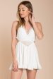 Kensington Crochet Romper White Cheap