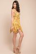 Brynna Floral Romper Yellow Mustard Fashion