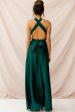 Ariana Multiway Maxi Dress Green Jade For Sale