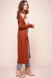 Brookhaven Cafe Long Sleeved Cardigan Rust Online