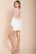 Carson Crochet Details Dress White Discount