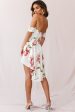 Jessa High-low Summer Brunch Romper Off White on Sale