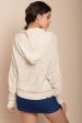 Willow Wool Knit Sweater Ivory on Sale