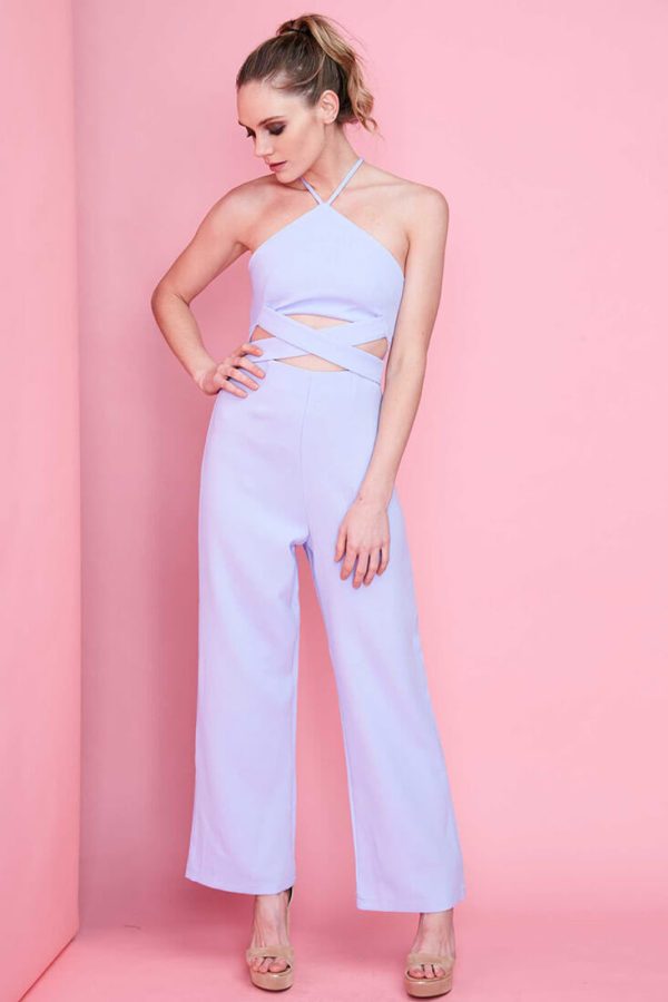 Myrcella Dressy Jumpsuit Blue Sky Online Sale