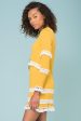 Ansley Cute Tassle Dress Yellow Mustard Online now