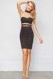 Bristal Bodycon cutout Club Dress Black Online Hot Sale