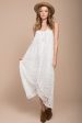 Aroura Crochet Maxi Dress White Online Hot Sale