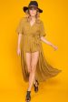 Genesis Cute Maxi Romper Mustard Online Hot Sale