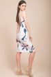 Angeline Floral Bodycon Dress White Sale