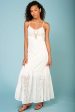 Angeline Thin Strap Maxi Dress White Online