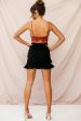 Frilled To Meet You Mini Skirt Black Online Sale