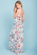 Baylor Floral Maxi Dress White Online Hot Sale