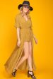 Genesis Cute Maxi Romper Mustard Online Hot Sale