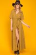 Genesis Cute Maxi Romper Mustard Online Hot Sale