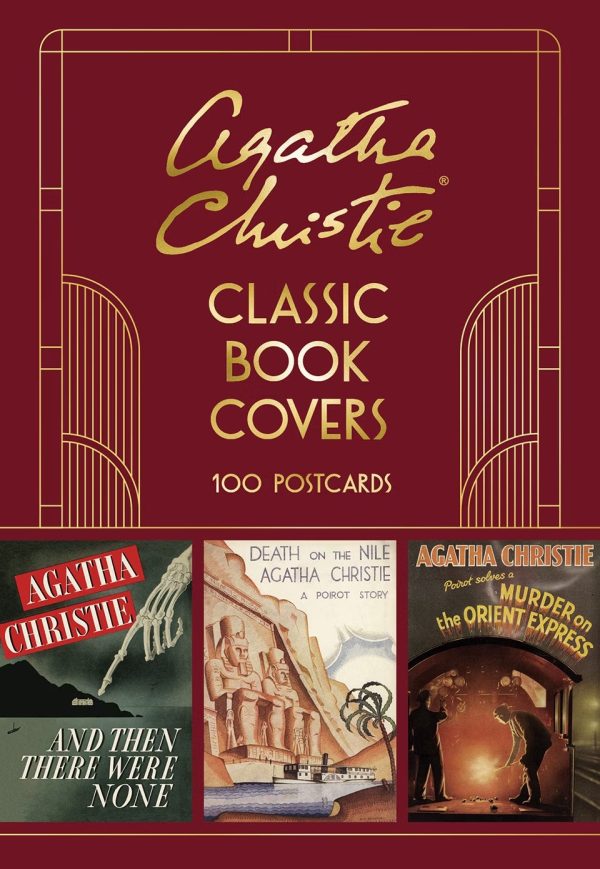 Agatha Christie Classic Book Covers: 100 Postcards For Sale