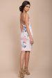 Angeline Floral Print Bodycon Dress Pink Online Hot Sale