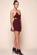 Nevaeh Thin Strap Party Romper Plum Online Hot Sale