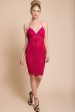 Yasmin Bodycon Dress Wine Discount