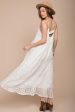 Aroura Crochet Maxi Dress White Online Hot Sale