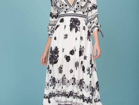 Zaika Maxi Dress White Discount