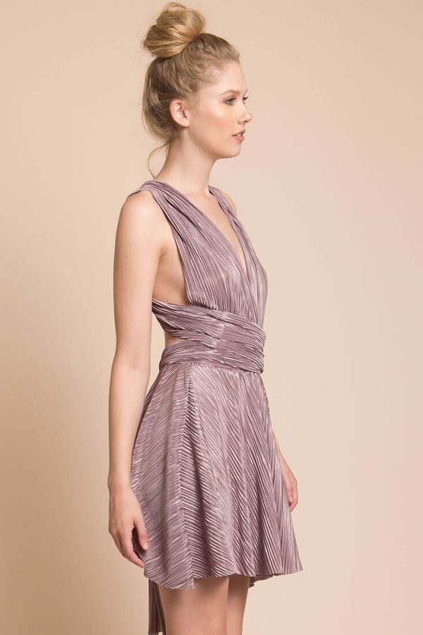 Ariana Adjustable Fit Dress Taupe Online Sale