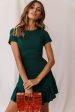 Meilani A-line Empire Dress Forest Green Online