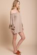 Aubree Loose Dress Taupe Cheap