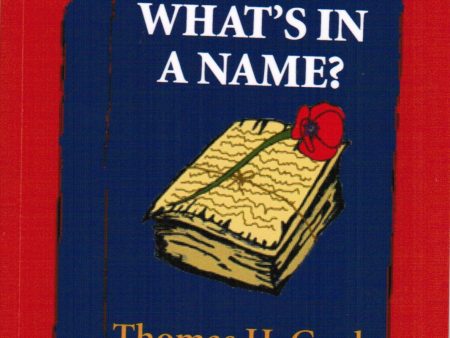 Thomas H. Cook - What s In a Name? (Bibliomystery) Discount