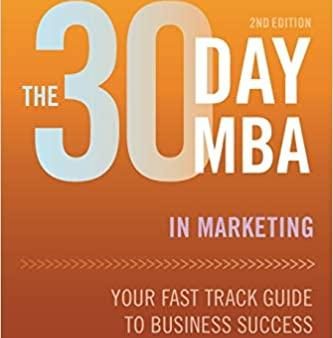 30 Day Mba: In Marketing 2Ed Online