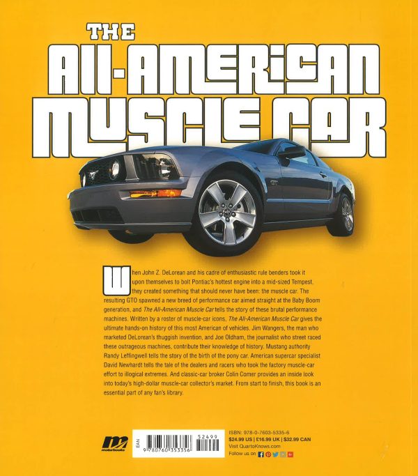 The All-American Muscle Car For Sale