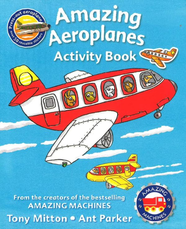 Amazing Machines: Amazing Aeroplanes Activity Book Online Hot Sale