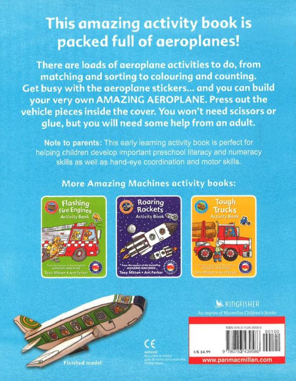 Amazing Machines: Amazing Aeroplanes Activity Book Online Hot Sale